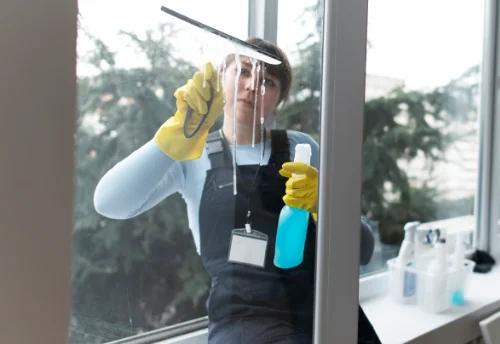 Nettoyage de vitres intérieures et extérieures à Oëlleville